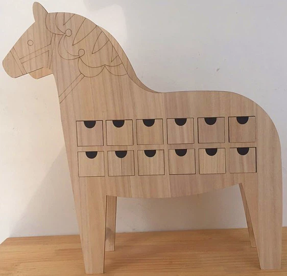 Trojan Horse Style Advent Calendar
